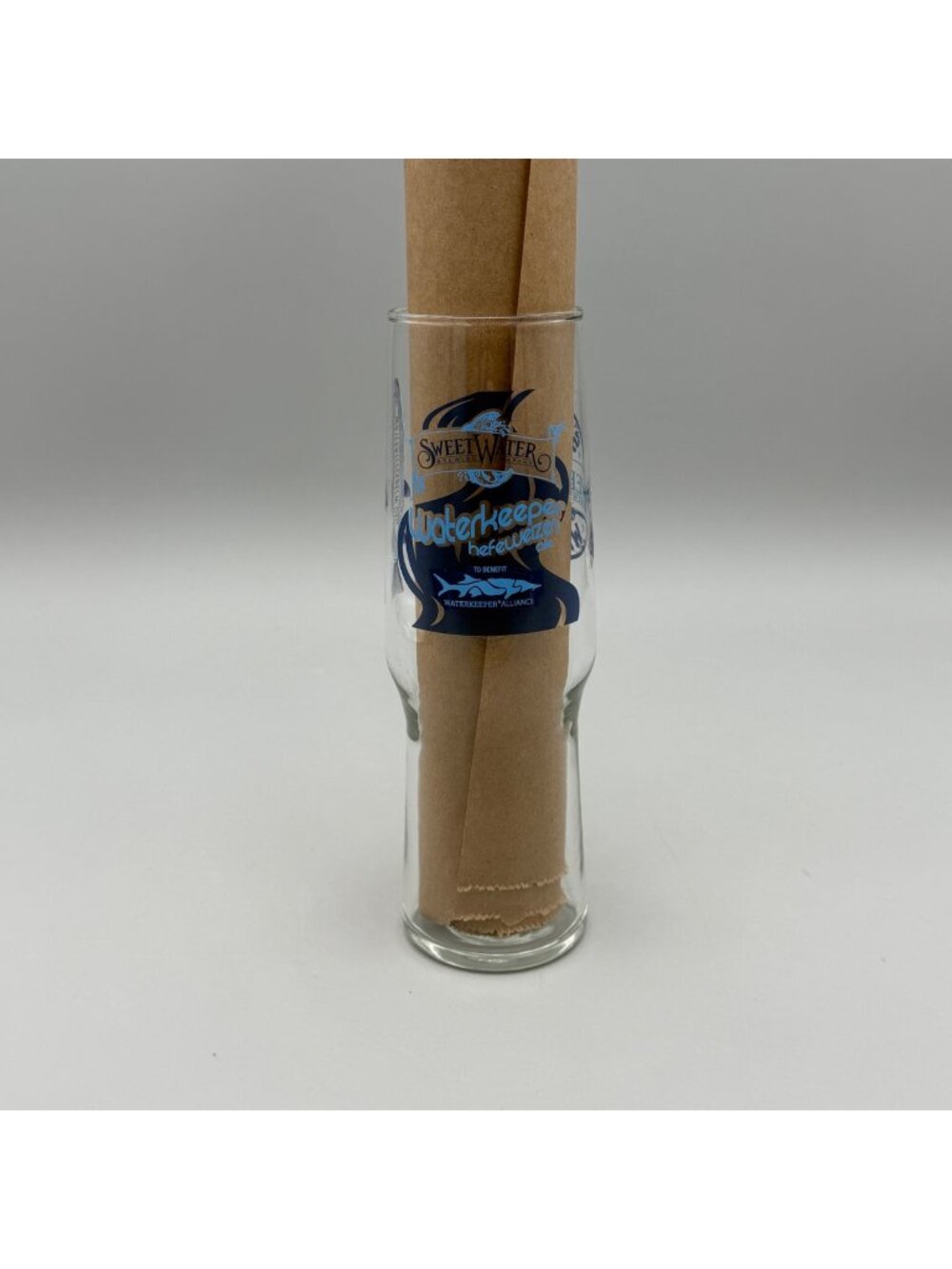 SweetWater Waterkeeper Hefeweizen 16 oz Beer Glass Save Our Water Design